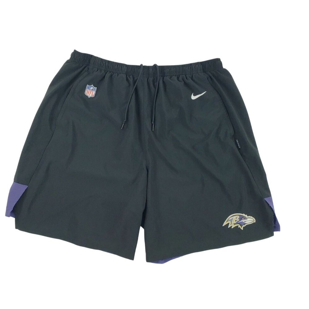 Nike Baltimore Ravens Shorts On Field NFL Authentic Dri Fit Athletic XXXL NWOT
